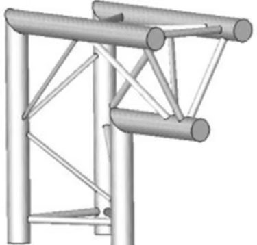 Global Truss F33C25 angle en T